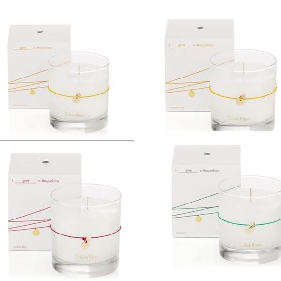 Calvin Klein Other - Calvin Klein Candles bundle: Set of 4 Full size